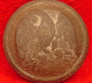 Confederate General Staff Officer Coat Button